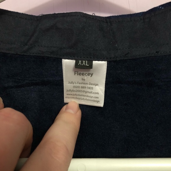 Fleece patterned jacket - Picture 5 of 5